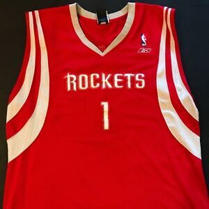 Reebok Tracy McGrady Rockets Jersey